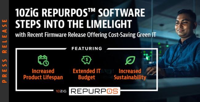 A recent firmware release from 10ZiG RepurpOSTM Software offers cost-saving Green IT solutions