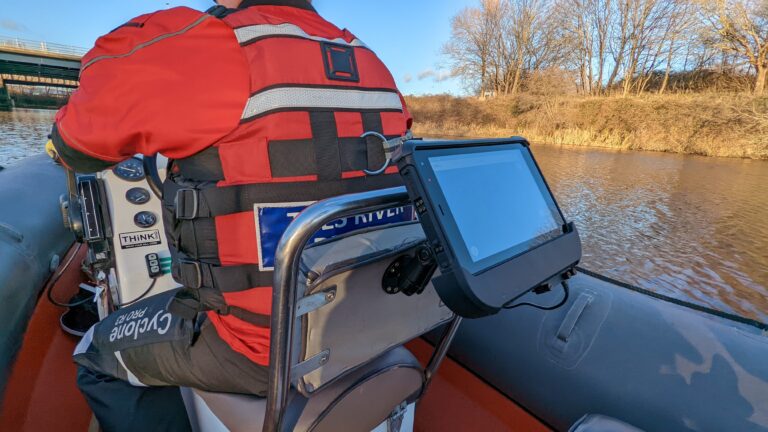 Conker rugged tablet helps to keep the river safe for Tees River Rescue