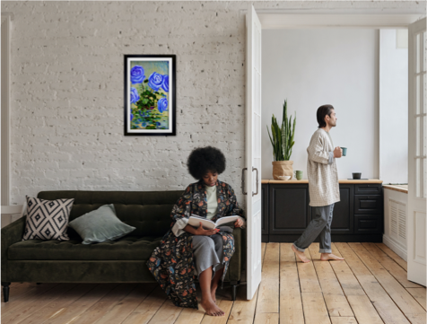 Ultra-realistic digital canvas from Vieunite transforms the way we connect with art in the home