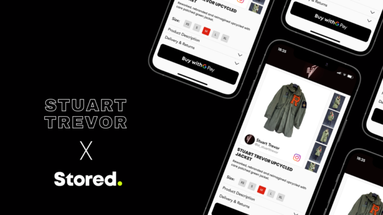 REVOLUTIONISING MULTI-CHANNEL RETAIL: All Saints Founder Stuart Trevor Showcases the Power of Stored’s Two-Tap Checkout with His Eponymous New Brand; STUART TREVOR